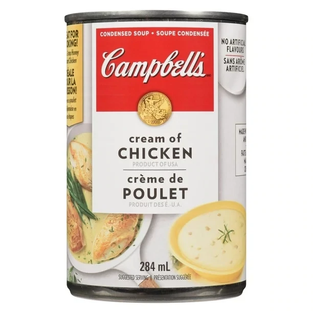 CAMPBELL&#39;S SOUPE CREME DE POULET 284ML