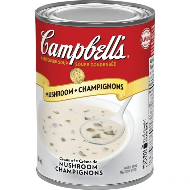 CAMPBELL&#39;S SOUPE CREME DE CHAMPIGNONS 284ML
