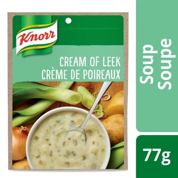 KNORR SOUPE CREME DE POIREAU 77GR