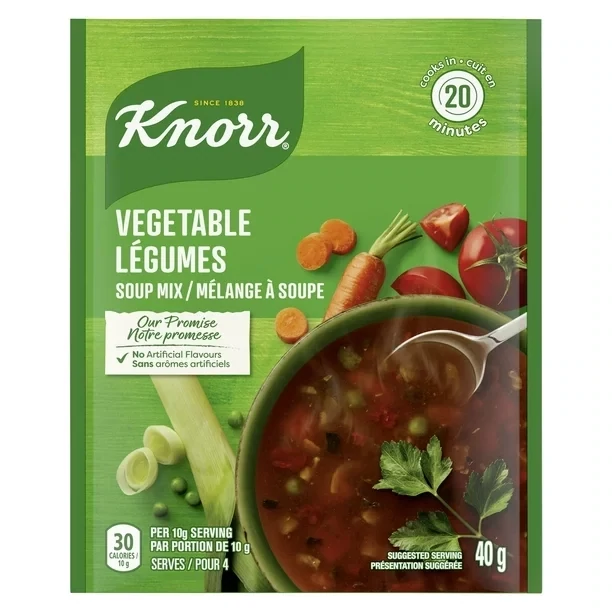 KNORR SOUPE LEGUMES 40GR