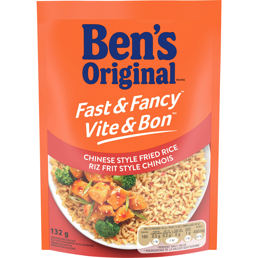 BEN&#39;S ORIGINAL RIZ VITE ET BON CHINOIS 132GR