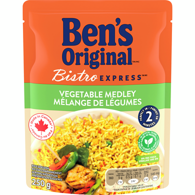 BEN&#39;S ORIGINAL RIZ BISTRO EXPRESS LEGUME 250GR