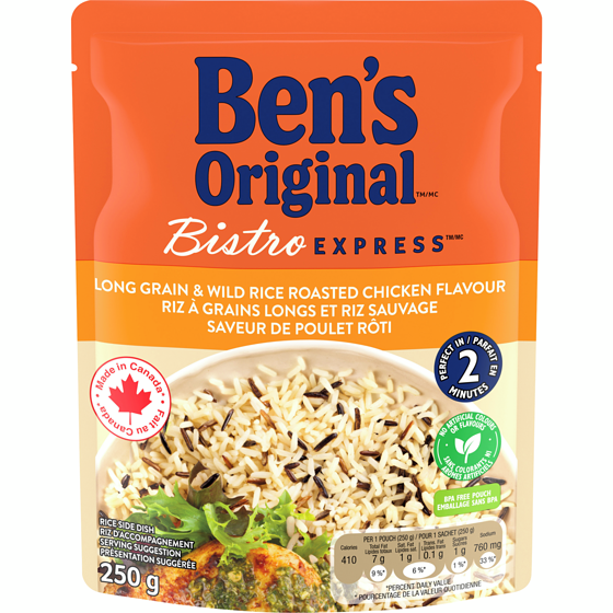 BEN&#39;S ORIGINAL RIZ BISTRO EXPRESS POULET 250GR