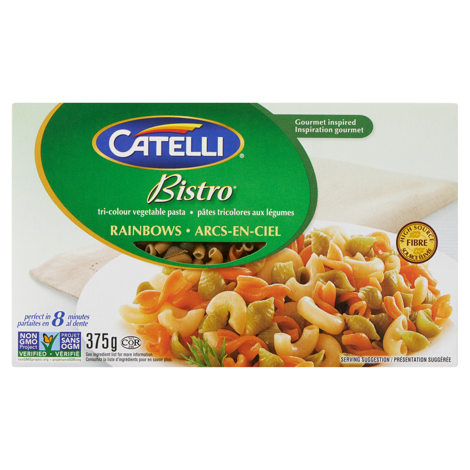 CATELLI BISTRO ARC-EN-CIEL 375GR