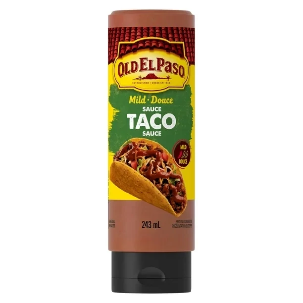 OLD EL PASO SAUCE TACO DOUX 243ML