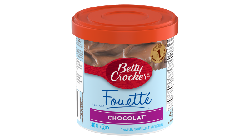 BETTY CROCKER GLACAGE FOUETTE CHOCOLAT 340GR