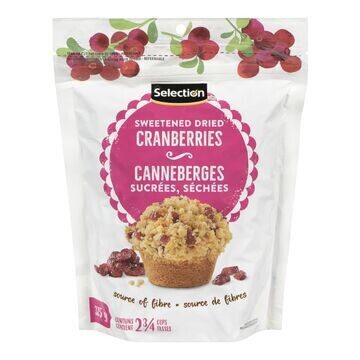 SELECTION CANNEBERGE SUCRE SECHE 375GR