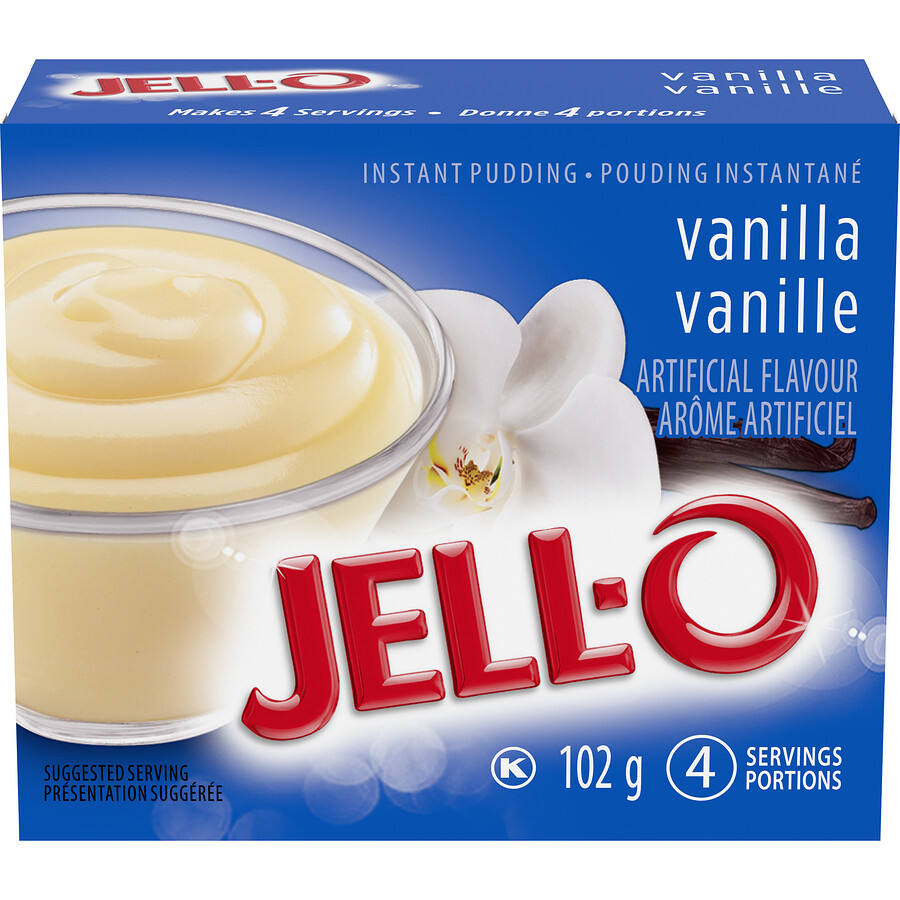 JELL-O POUDING VANILLE 102GR