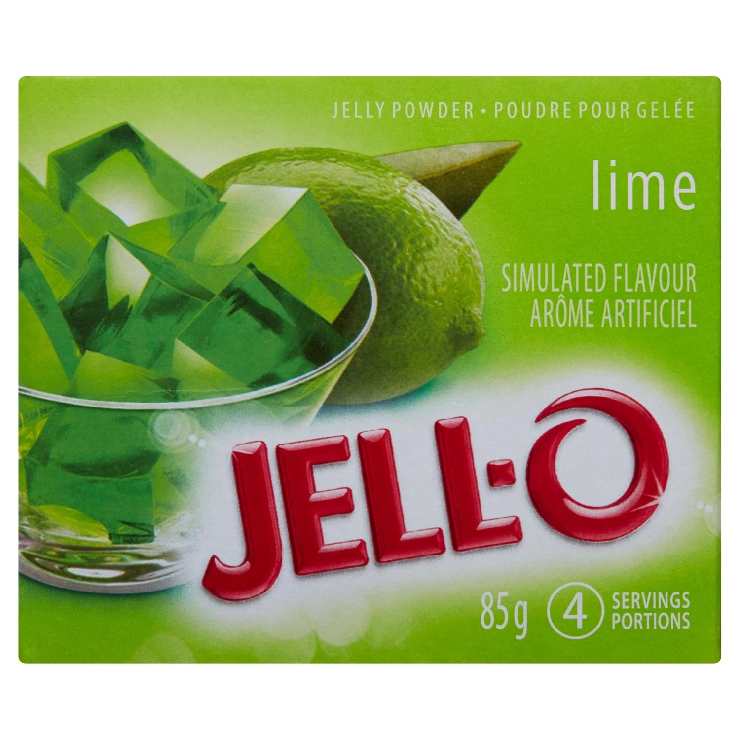 JELL-O GELEE LIME 85GR