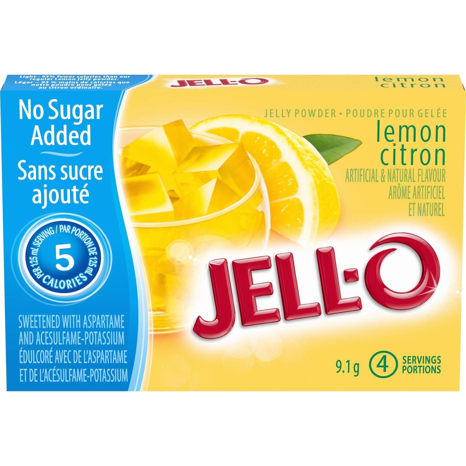 JELL-O GELEE CITRON LEGER 9.1 G