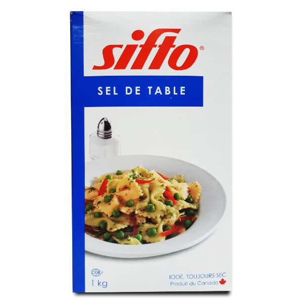 SIFTO Sel de table fin 1 kg