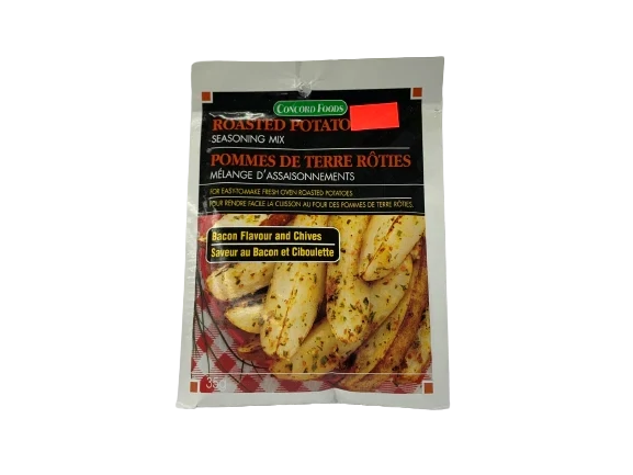 CONCORD ASSAISONNEMENT  BACON CIBOULETTE POMME DE TERRE 35 G