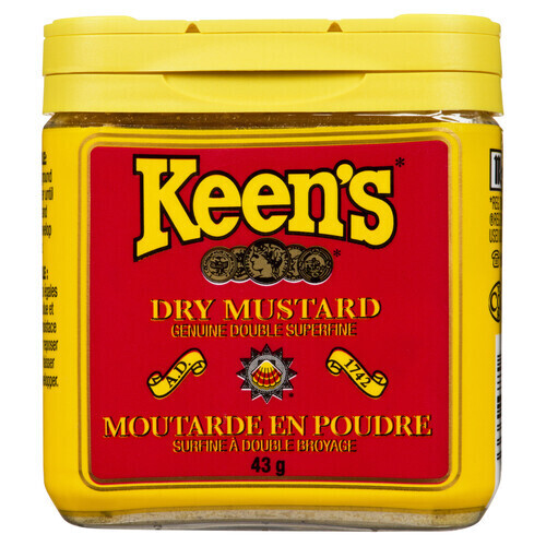 KEEN&#39;S MOUTARDE SECHE 43 G