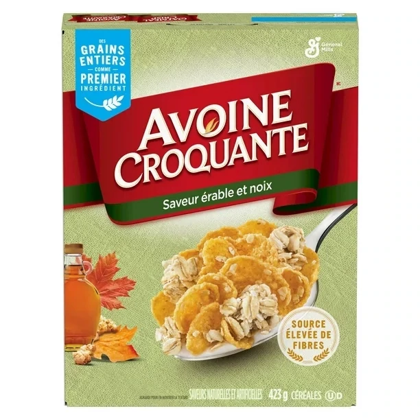 GENERAL MILLS AVOINE CROQUANTE ERABLE ET NOIX 423 G