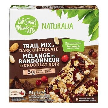 MIEUX-ÊTRE Barres tendres melange randonneur, Naturalia 150 g