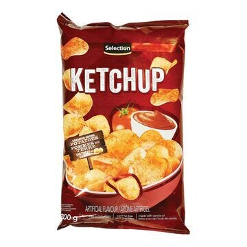 SELECTION Croustilles ketchup 454 g