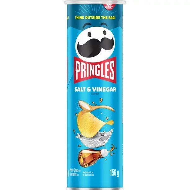 PRINGLES CHIPS SEL ET VINAIGRE 156 G