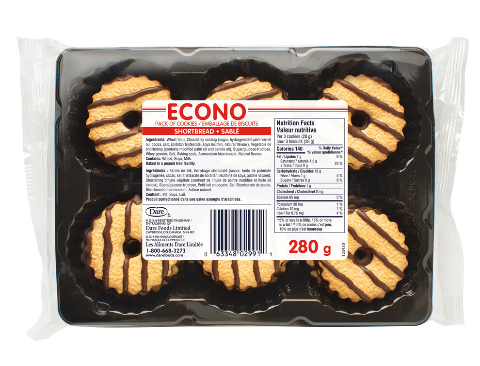 DARE BISCUIT ECONO SABLE 280 G