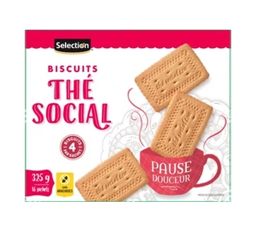 SELECTION BISCUIT SOCIAL THE 325 G