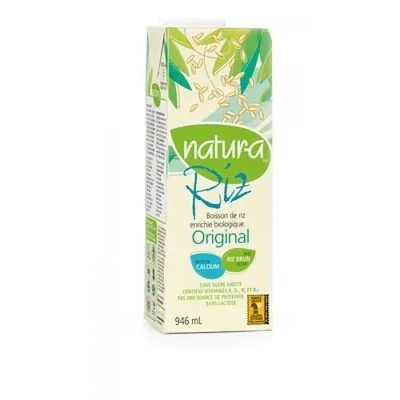 NATUR-A BOISSON RIZ BIO ORIGINAL 946 ML