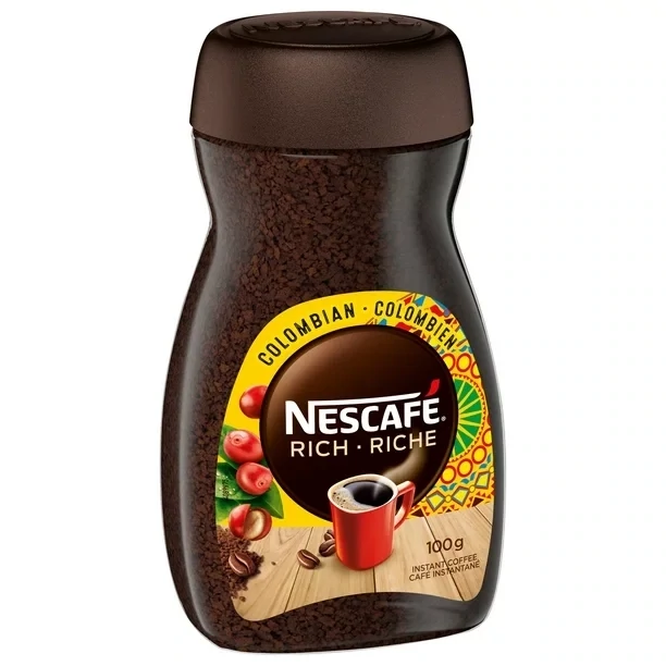 NESCAFE CAFE INSTANTANE COLOMBIEN 100 G