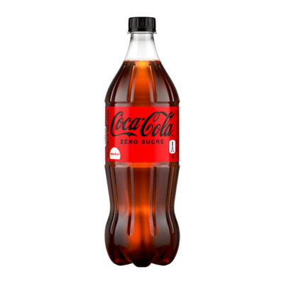 COKE ZERO BOUTEILLE PLASTIQUE 1 L