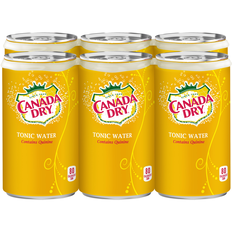 CANADA DRY Soda gingembre TONIC 6X222 ML