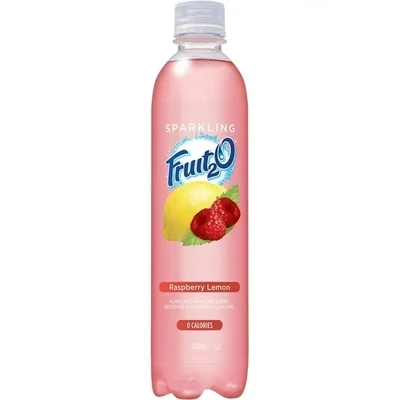 FRUIT2O EAU PETILLANTE FRAMBOISE CITRON 502 ML