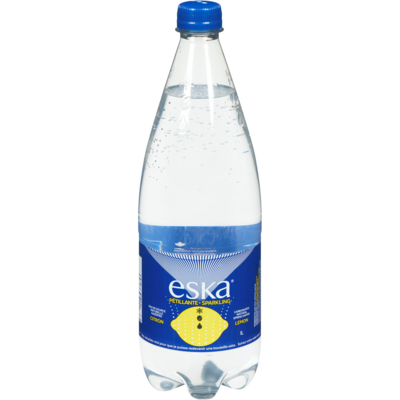 ESKA EAU SOURCE GAZEIFIEE CITRON 1 L