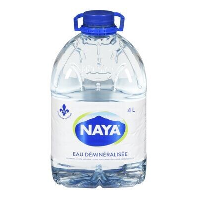 NAYA EAU SOURCE DEMINERALISEE 4 L