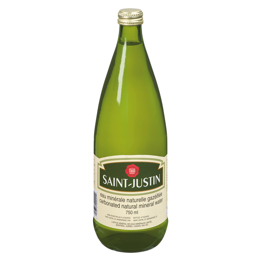 SAINT-JUSTIN EAU MINERALE 750 ML