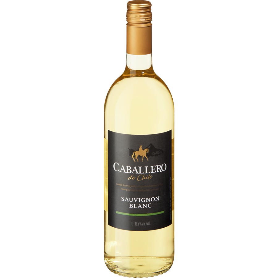 CABALLERO VIN BLANC SAUVIGNON CHILI 1 L