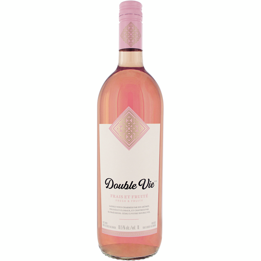 DOUBLE VIE VIN ROSE 1 L