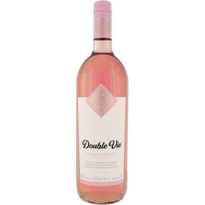 DOUBLE VIE VIN ROSE 1 L