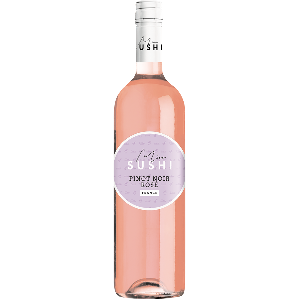 MISS SUSHI VIN ROSE PINOT NOIR FRANCE 750 ML