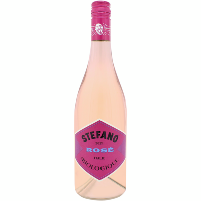 STEFANO VIN ROSE BIO ITALIE 750 ML