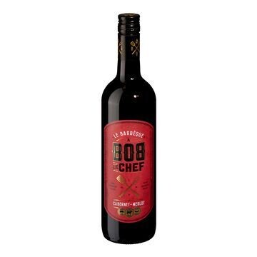 BOB LE CHEF VIN ROUGE CABERNET MERLOT FRANCE 750 ML