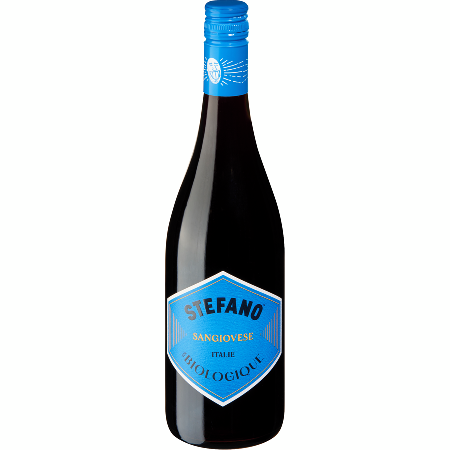 STEFANO VIN ROUGE SANGIOVESE BIO ITALIE 750 ML