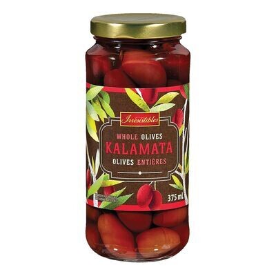 IRRESISTIBLES OLIVE KALAMATA ENTIERE 375 ML