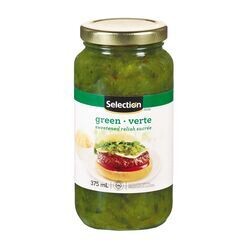 SELECTION RELISH VERTE SUCREE 375 ML