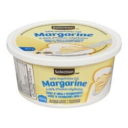 SELECTION MARGARINE 68% HUILE VEGETALE 454 GR