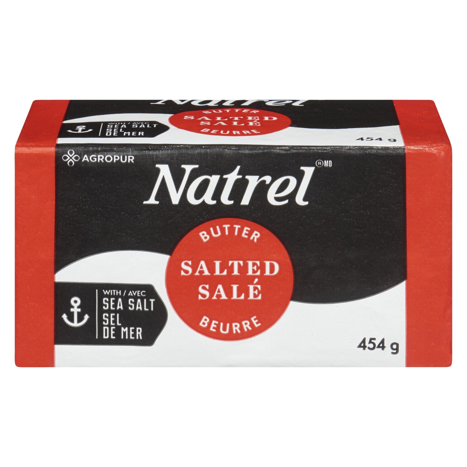 NATREL BEURRE SALE 454 GR