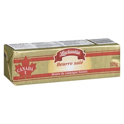 LACTANTIA BEURRE SALE 125 GR