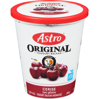 ASTRO YOGOURT ORIGINAL CERISE 3.25% 650 GR