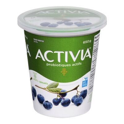 DANONE ACTIVIA YOGOURT BLEUET 650 GR