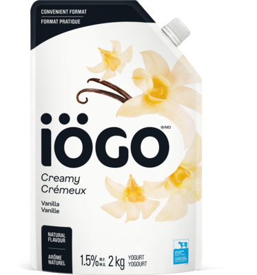 IOGO YOGOURT VANILLE 1.5% SAC 2 KG