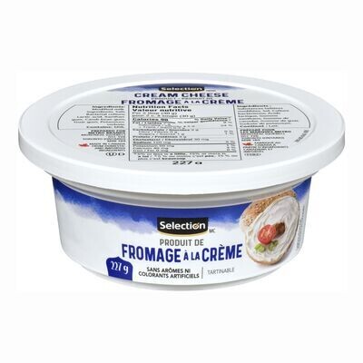 SELECTION FROMAGE A LA CREME NATURE A TARTINER 227 GR