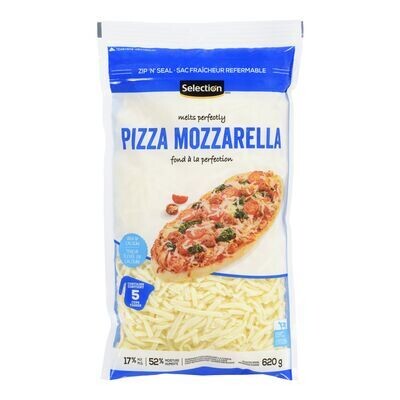 SELECTION FROMAGE MOZZARELLA RAPE 620 GR