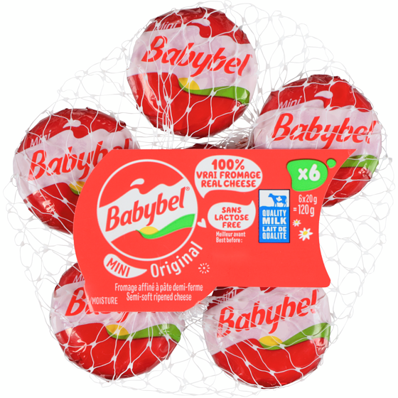 BABYBEL FROMAGE ORIGINAL ROUGE 6X20 GR