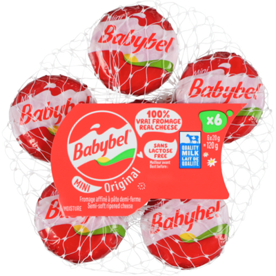 BABYBEL FROMAGE ORIGINAL ROUGE 6X20 GR